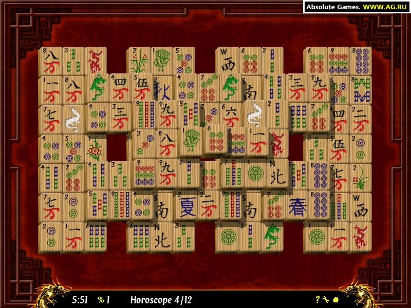 Изображение игры: The Emperor's Mahjong