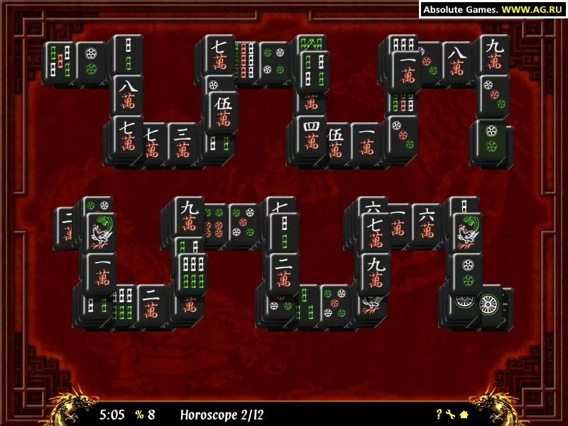 Изображение игры: The Emperor's Mahjong