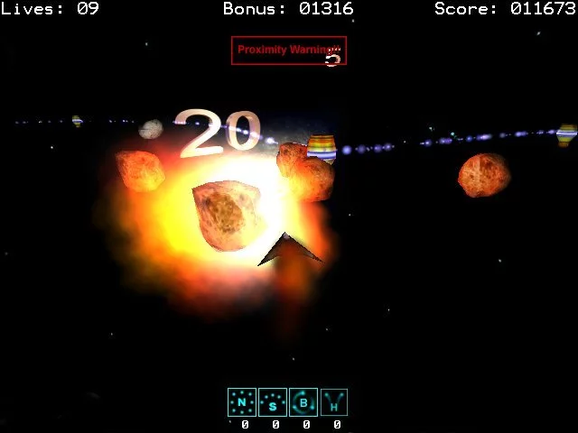 Изображение игры: Meteorz 3D
