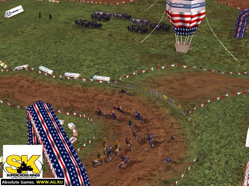 Изображение игры: SuperCross Kings: International Stadium Edition