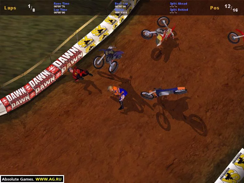 Изображение игры: SuperCross Kings: International Stadium Edition
