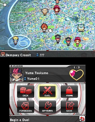 Изображение игры: Yu-Gi-Oh! ZEXAL World Duel Carnival