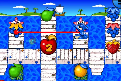 Изображение игры: Super Yum Yum Puzzle Adventures