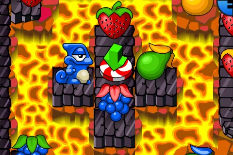 Изображение игры: Super Yum Yum Puzzle Adventures
