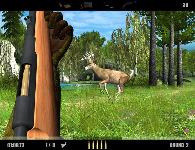 Изображение игры: Deer Drive