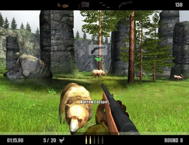 Изображение игры: Deer Drive