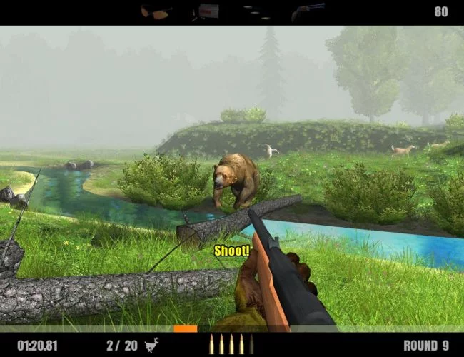 Изображение игры: Deer Drive