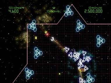 Изображение игры: Geometry Wars: Galaxies
