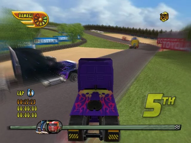 Изображение игры: Rig Racer 2