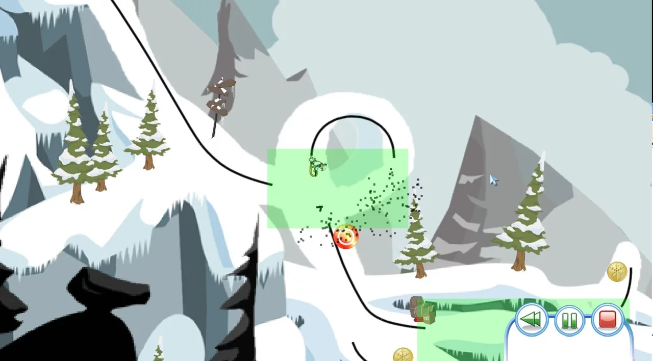 Изображение игры: Line Rider 2: Unbound