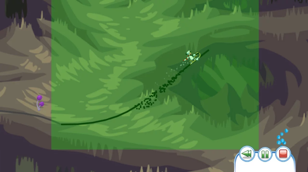 Изображение игры: Line Rider 2: Unbound
