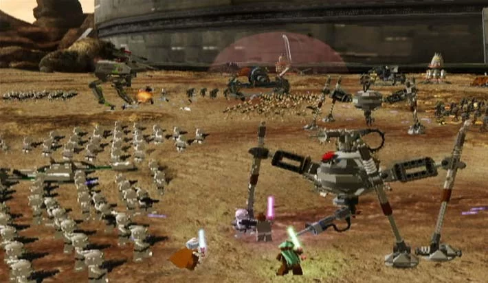 Изображение игры: LEGO Star Wars III: The Saga Continues to Build