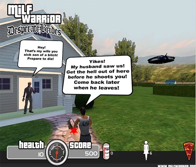 Изображение игры: MILF Warrior: Desperate Brides