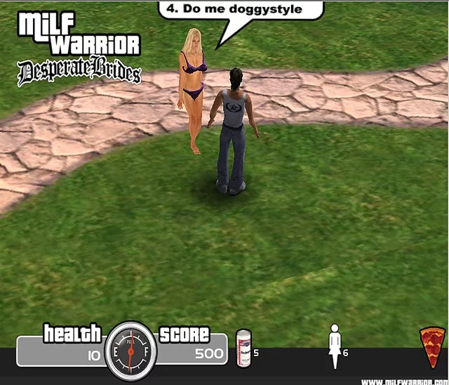 Изображение игры: MILF Warrior: Desperate Brides
