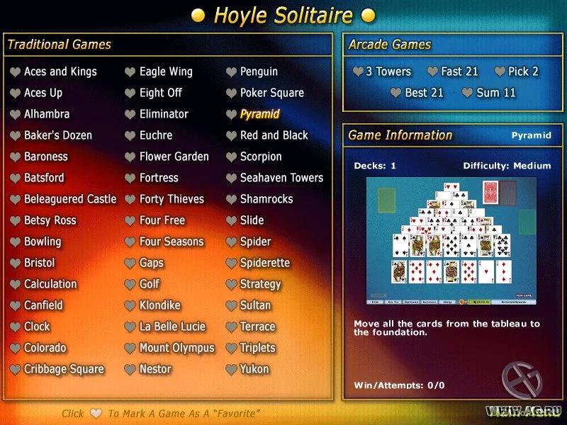 Изображение игры: Hoyle Card Games 2007