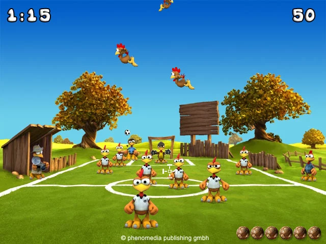 Изображение игры: Moorhuhn Soccer