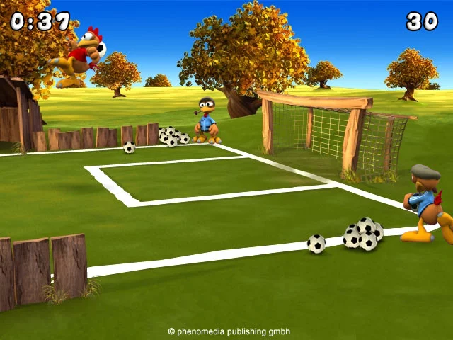 Изображение игры: Moorhuhn Soccer