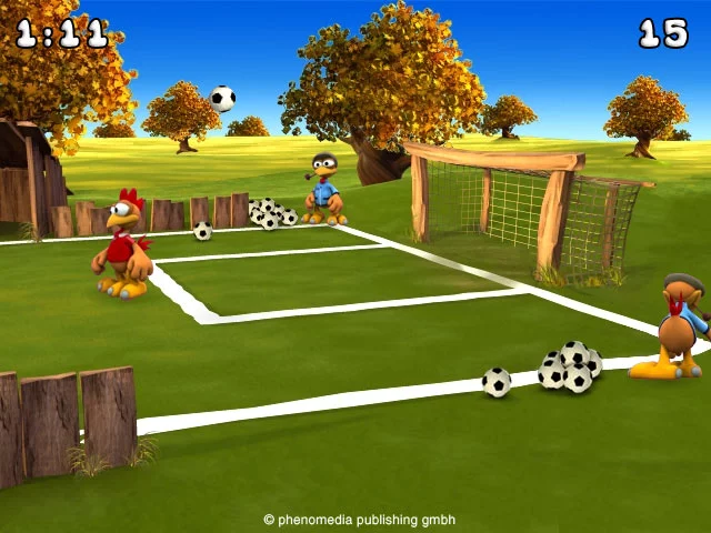 Изображение игры: Moorhuhn Soccer