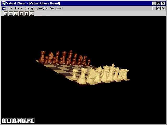 Изображение игры: Virtual Chess for Windows