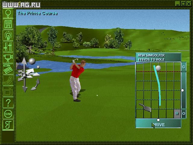 Изображение игры: SimGolf