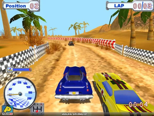 Изображение игры: Funny Racer