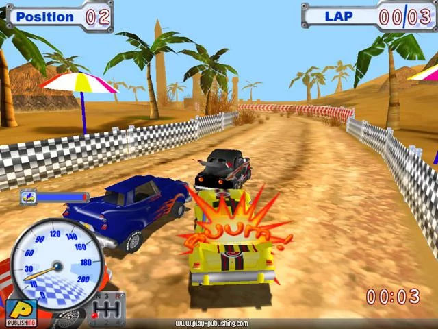 Изображение игры: Funny Racer