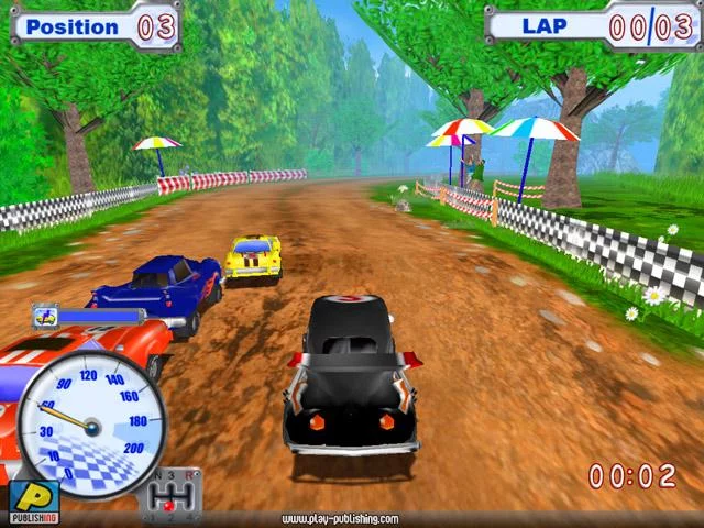 Изображение игры: Funny Racer