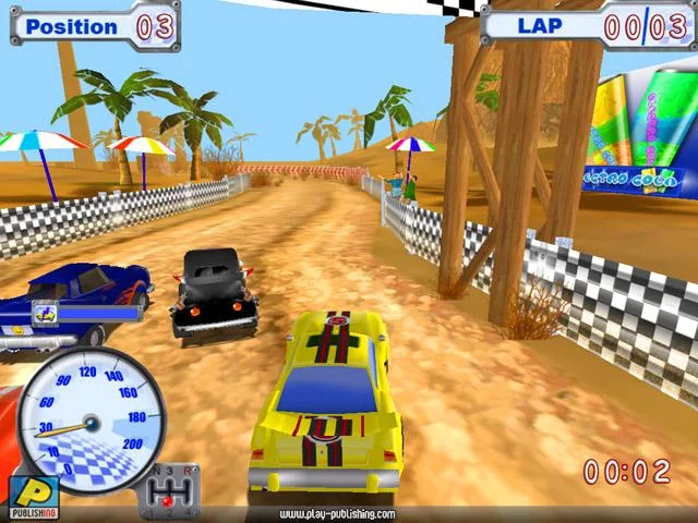 Изображение игры: Funny Racer