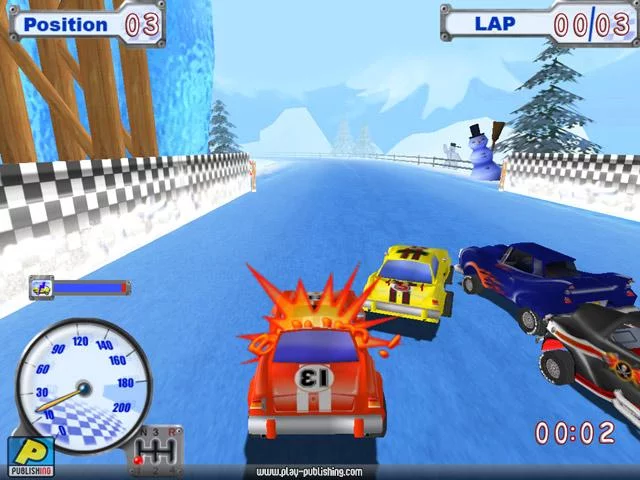 Изображение игры: Funny Racer
