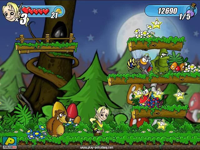 Изображение игры: Elf: Crazy Adventures