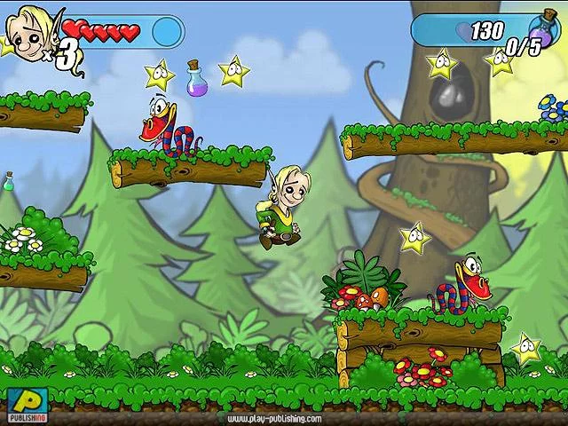 Изображение игры: Elf: Crazy Adventures