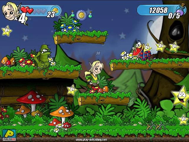 Изображение игры: Elf: Crazy Adventures