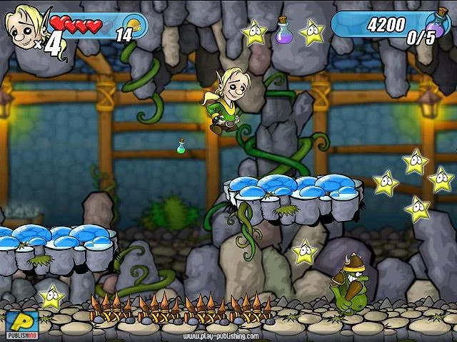 Изображение игры: Elf: Crazy Adventures