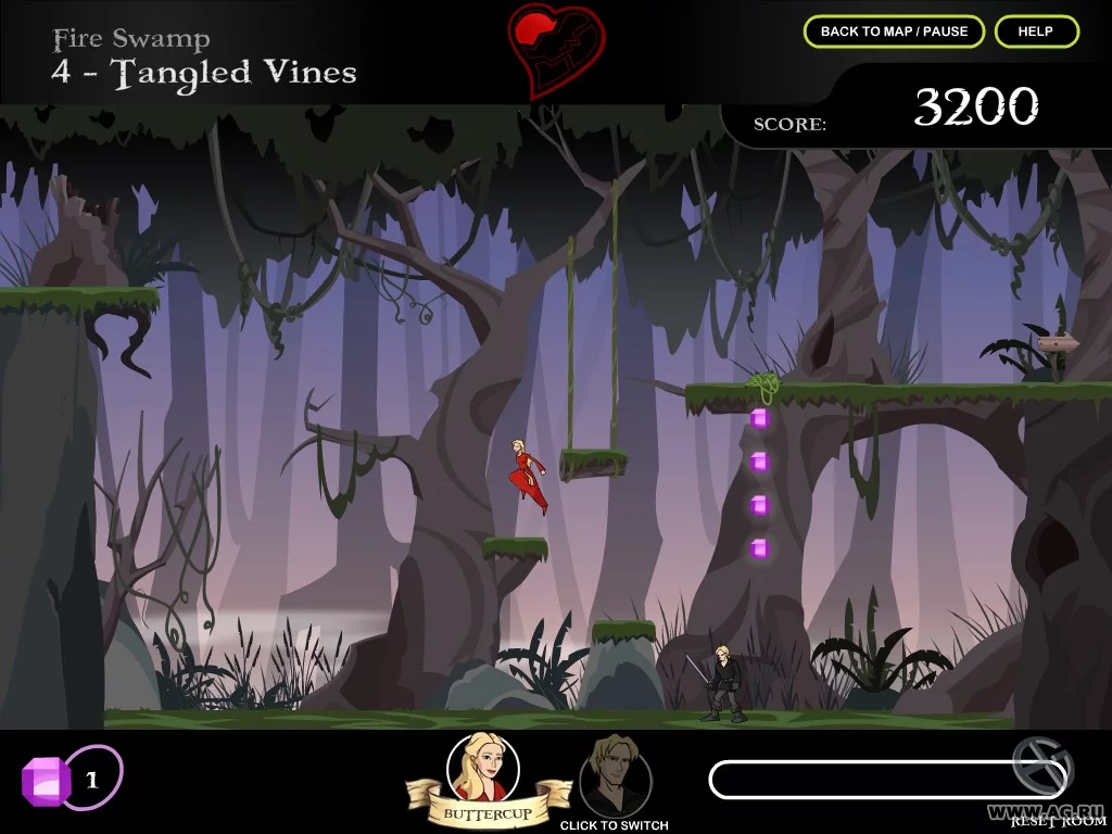 Изображение игры: Princess Bride Game