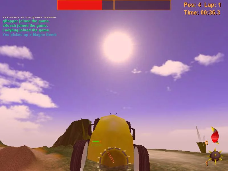 Изображение игры: Bugged-Out Rally