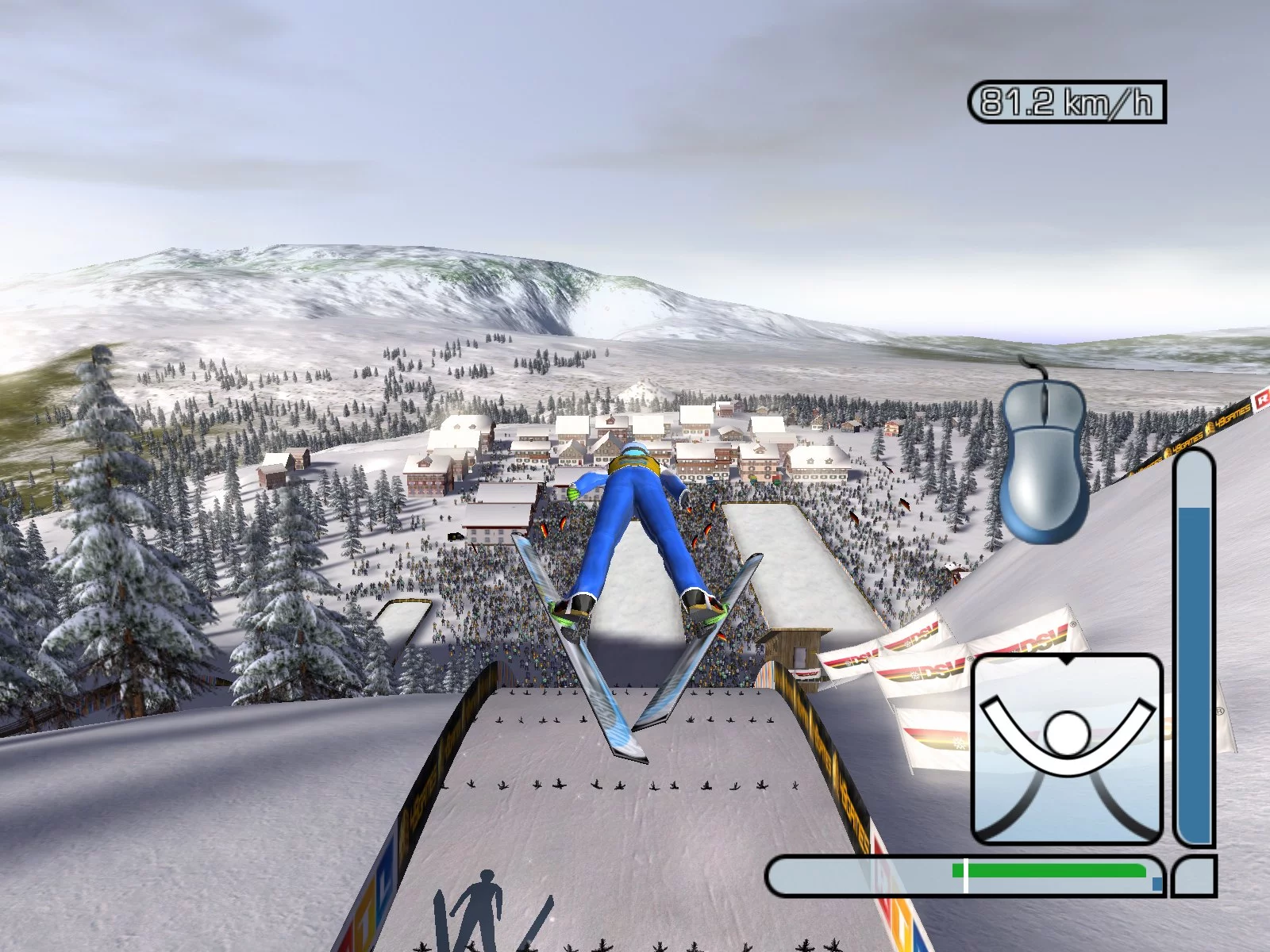 Изображение игры: RTL Ski Jumping 2005