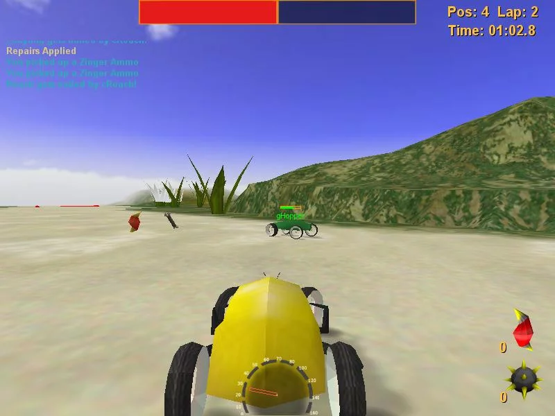 Изображение игры: Bugged-Out Rally
