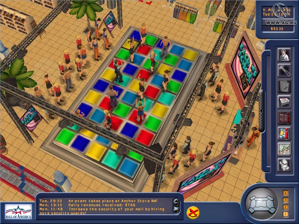 Изображение игры: Mall of America Tycoon