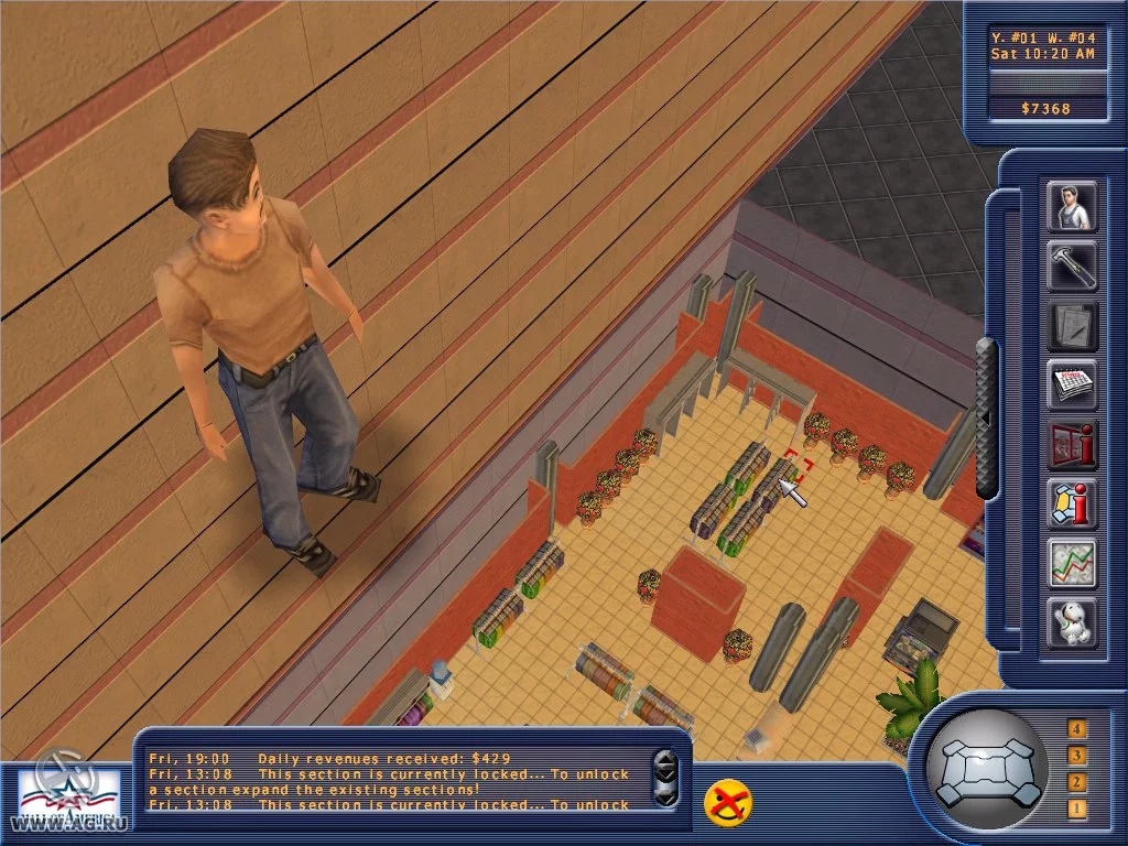 Изображение игры: Mall of America Tycoon