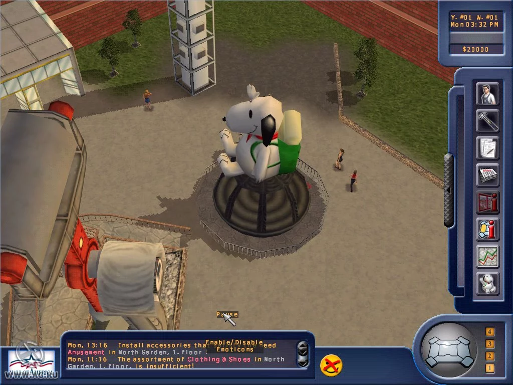 Изображение игры: Mall of America Tycoon
