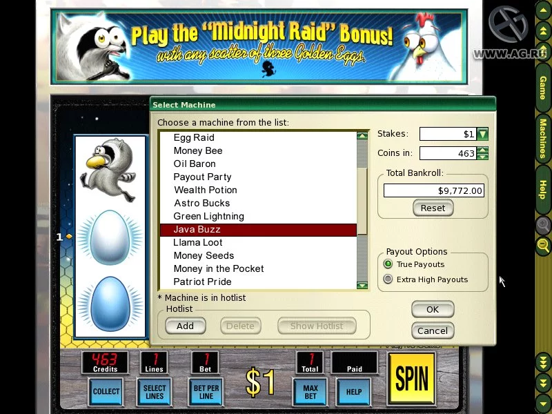 Изображение игры: Masque Video Slots