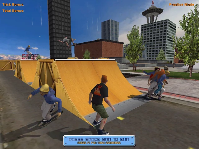 Изображение игры: Skateboard Park Tycoon 2004: Back in the USA