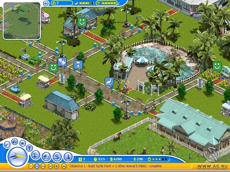 Изображение игры: SeaWorld Adventure Parks Tycoon