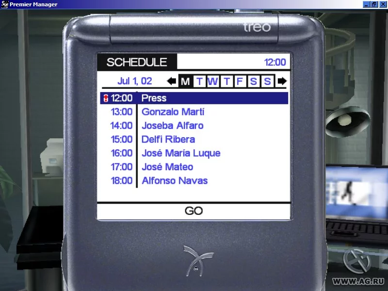 Изображение игры: Premier Manager (2003)