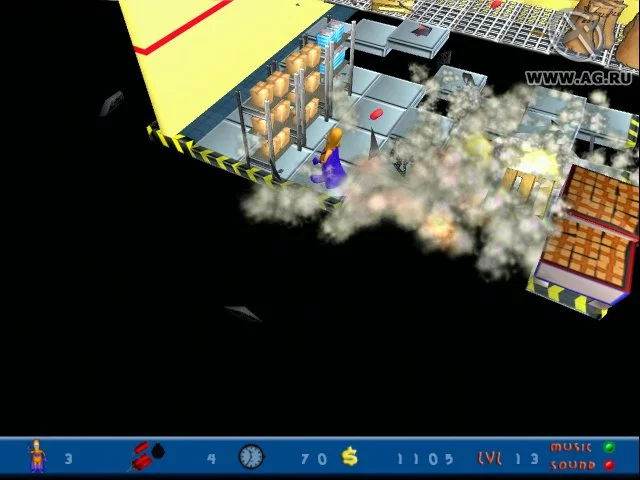 Изображение игры: Bomba: The Explosive Hero