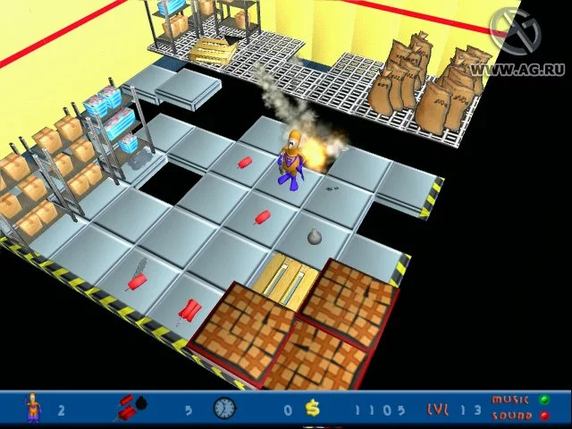 Изображение игры: Bomba: The Explosive Hero