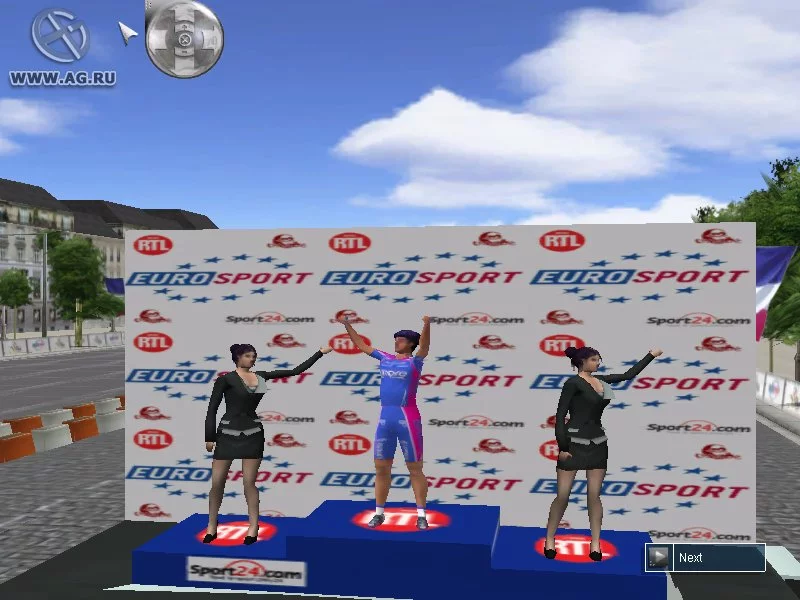 Изображение игры: Cycling Manager 4