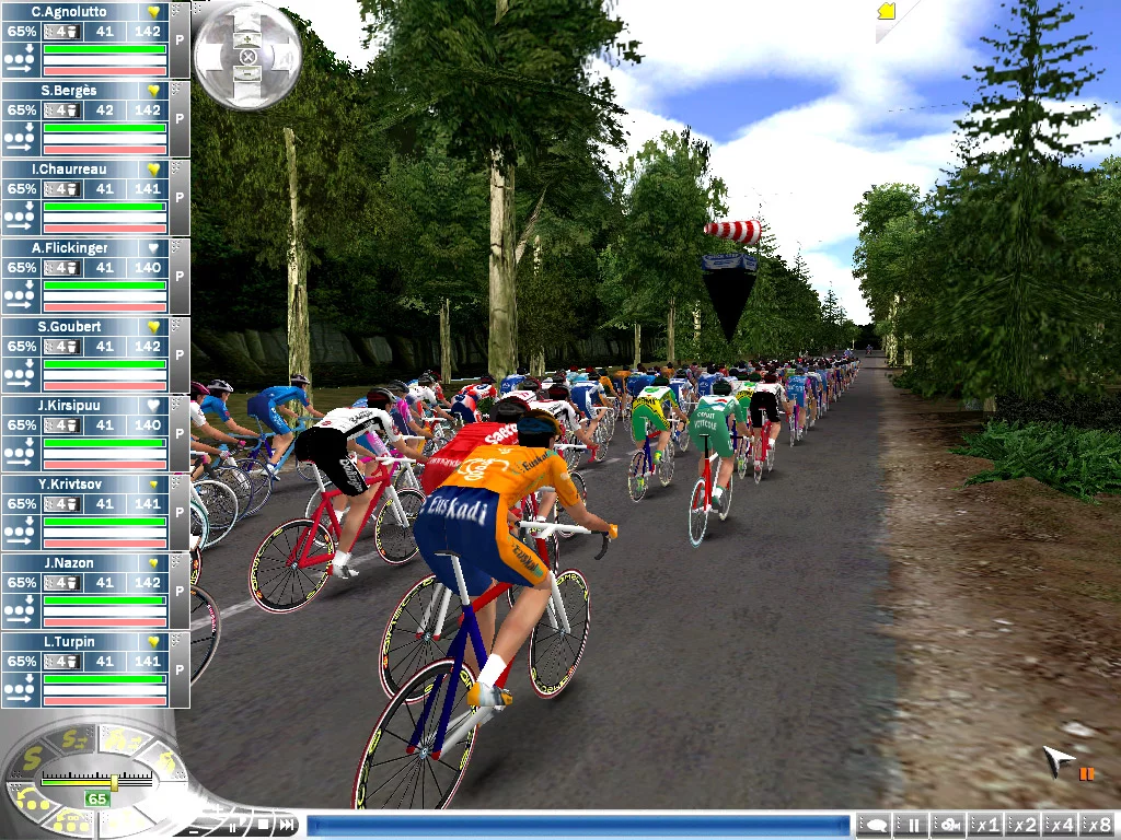Изображение игры: Cycling Manager 4