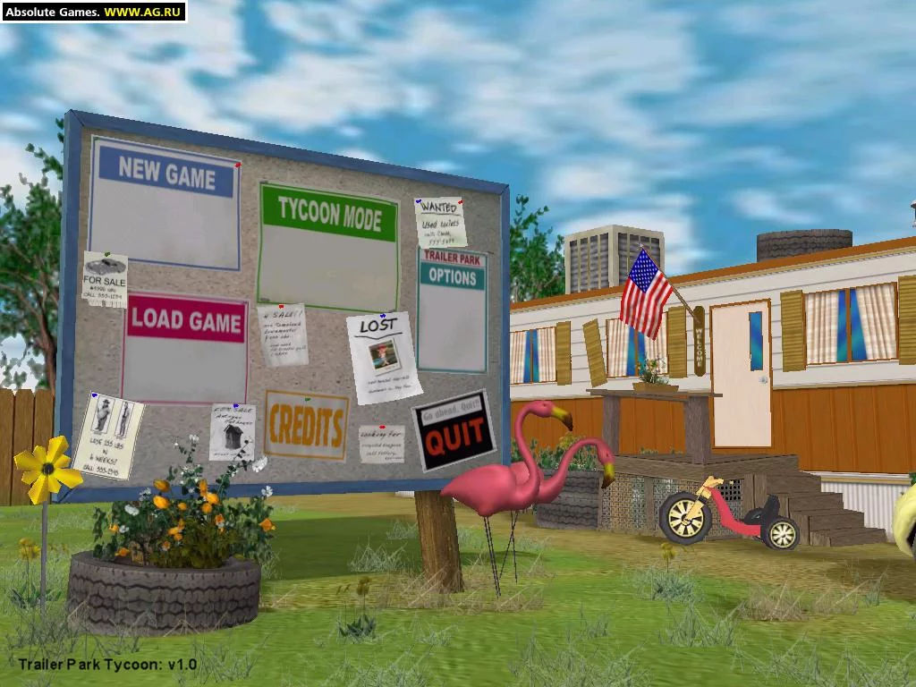 Изображение игры: Trailer Park Tycoon