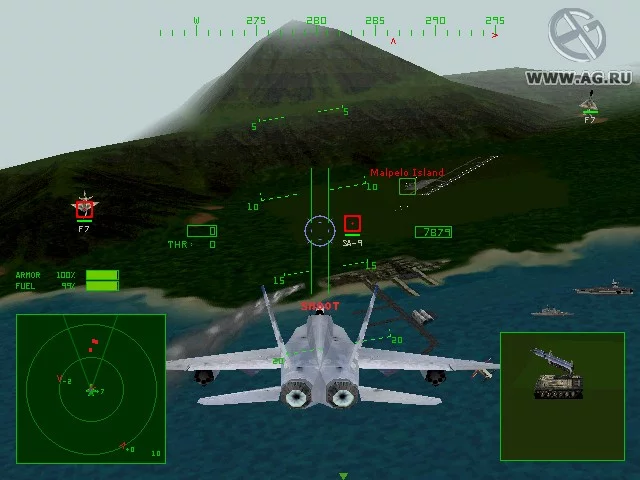 Изображение игры: Top Gun: Hornet's Nest